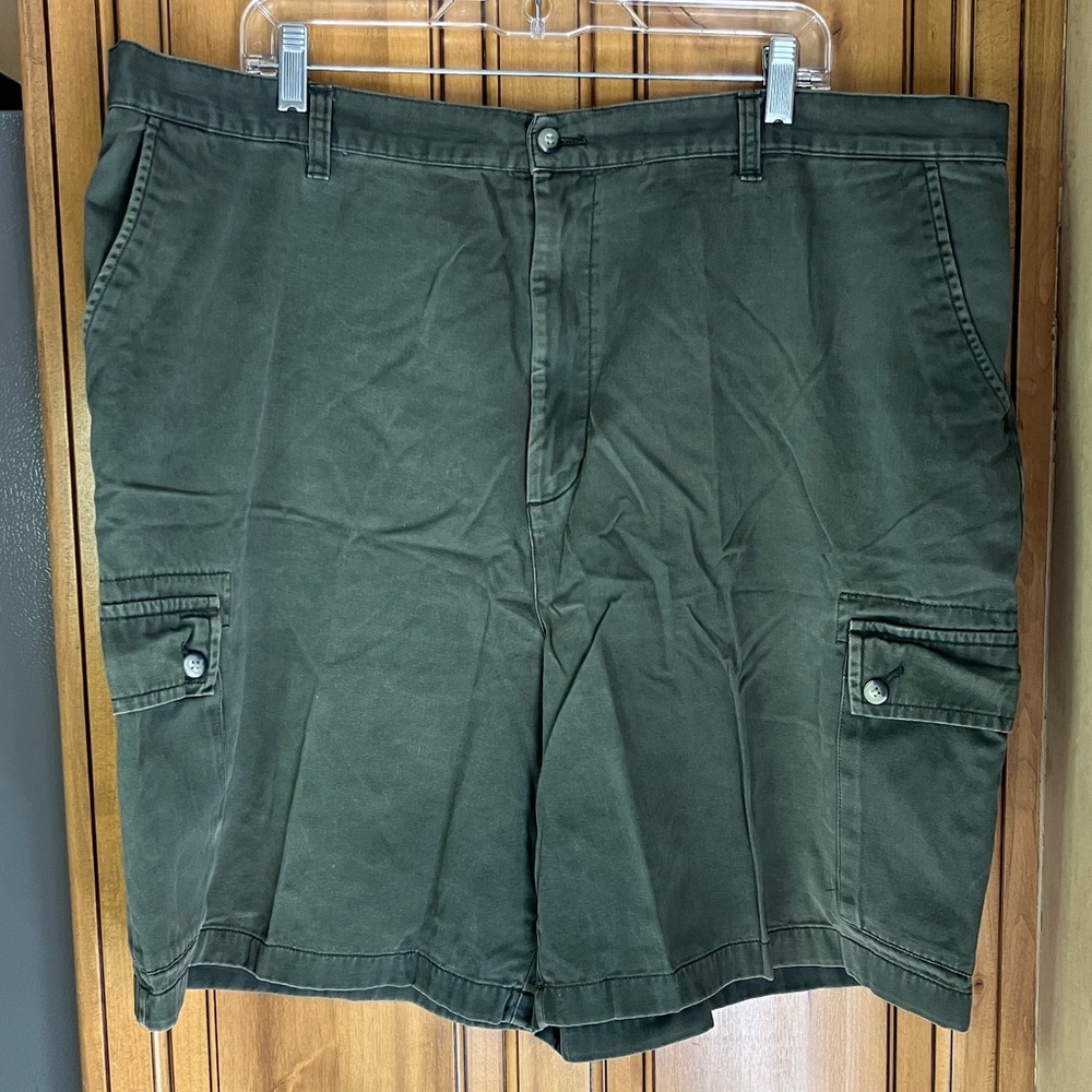 Covington Dark Olive Green Men's Cargo Shorts